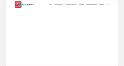 Desktop Screenshot of ignaz-schmid.de