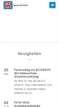 Mobile Screenshot of ignaz-schmid.de